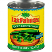 Las Palmas - Mild Diced Green Chiles, 6/10