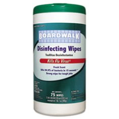 Disinfecting Wipes, 6/75 oz