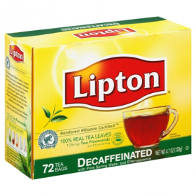 Lipton - Black Tea Traditional Blend, Decaffeinated