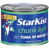 Starkist - Light Chunk Tuna in Water