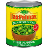 Las Palmas - Sliced Jalapenos, 6/10