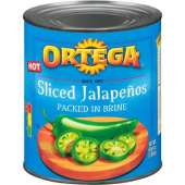 Ortega - Sliced Jalapenos, 6/10