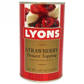 Lyon&#039;s - Sliced Strawberry Topping