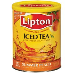 Lipton - Summer Peach Tea with Sugar
