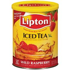 Lipton - Raspberry Tea with Sugar