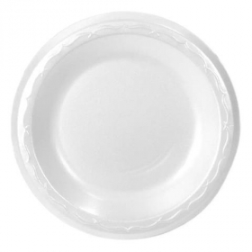 Genpak - Foam Plate, 6&quot; White, 1000 count