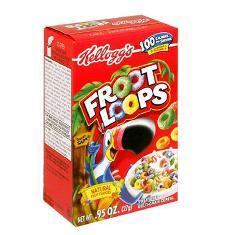 Kellogg&#039;s - Froot Loops Cereal, Individual Pack