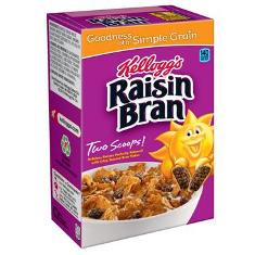 Kellogg&#039;s - Raisin Bran Cereal, Individual Pack