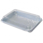 HFA - Sheet Cake Pan Dome Lid, 1/2 Size Clear Plastic, Fits 17x12 Pan, 100 count