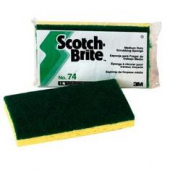 3M Scotch-Brite - Scrub Sponge, Medium Duty, 6.1x3.6x.7