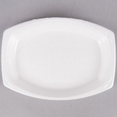 Genpak - Platter, White, Laminated, 7x9