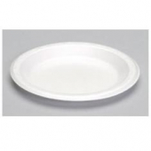 Plate, 7&quot; White Foam, 500 count
