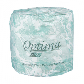 Allied West - Optima Toilet Tissue, 2-Ply Indivually Wrapped, 4.3x3.5