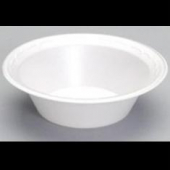 Genpak - Bowl, Foam Bowl, White, 12 oz