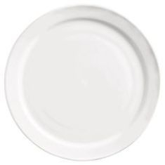World Tableware - Porcelana Coupe Plate, 7.25&quot; Bright White Porcelain