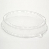 Pactiv - Platter Lid, 10x12.5 Clearview Plastic Dome
