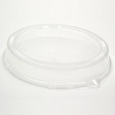 Pactiv - Platter Lid, 10x12.5 Clearview Plastic Dome