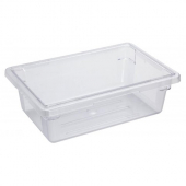 Omcan - Food Storage Container, 12x18x6 PC Clear Plastic, each
