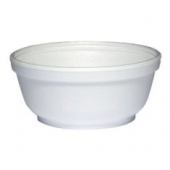 Dart - Foam Bowl, White, 8 oz