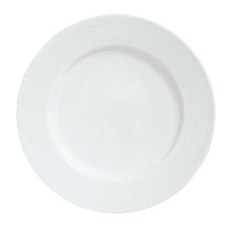 Syracuse China - Reflections Dinner Plate, 6.625&quot; Aluma White