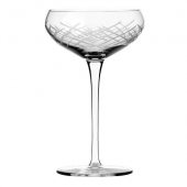 Libbey - Renewal Crosshatch Coupe Glass, 9 oz, 12 count