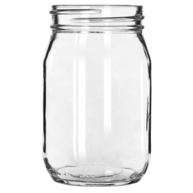Libbey - Drinking Jar, 16 oz
