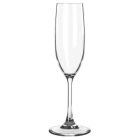 Libbey - Infinium Classic Flute Glass, 6.5 oz, 12 count