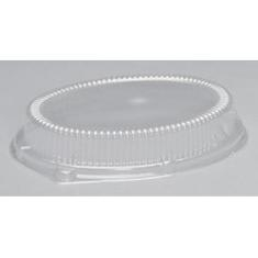 Genpak - Lid, Clear Plastic Dome Lid, Fits LAM11 and 81100, 2&quot; Lid Height