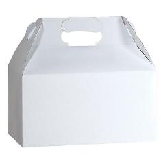 Gable Box, White, 8.75x5x6.75