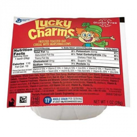 General Mills - Lucky Charms Cereal Bowlpak, 96/1 oz