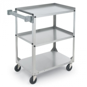 Vollrath - Cart, 3-Shelf Utility, 35x18.25x34.75 Stainless Steel