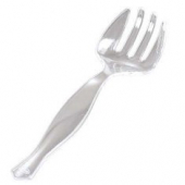 Emi Yoshi - Essentials Serving Fork, 8.5&quot; Clear Plastic