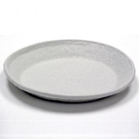 Pactiv - EarthChoice Plate, 9&quot; Pulpex Natural Molded Fiber