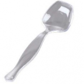 Emi Yoshi - Essentials Serving Spoon, 8.5&quot; Clear Plastic