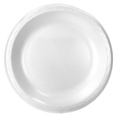 Ecopax - Plate, 9&quot; White Foam, 500 count