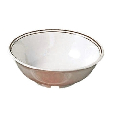 Soup Bowl, 32 oz &#039;Arcadia&#039; Ivory with Sparkle Melamine