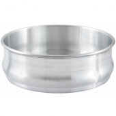 Winco - Dough Pan, 96 oz Aluminum, 8.75x3