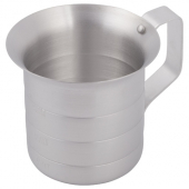 Winco - Measuring Cup, 1/2 Quart Aluminum