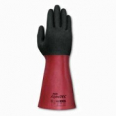 Ansell - AlphaTec Gloves, XL Nitrile Red/Black