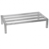 Winco - Dunnage Rack, 20x48x8 Aluminum, Holds up to 1500 Lbs