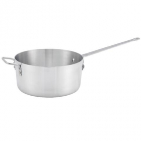 Winco - Sauce Pan, 7 Quart Tapered Aluminum with Help Handle