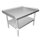 Atosa - Equipment Stand, 36x30x24 Stainless Steel with Upturn on 3 Sides, each