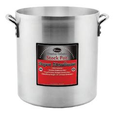 Winco - Stock Pot, 40 Quart Super Aluminum, 6mm