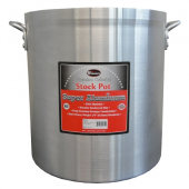 Winco - Stock Pot, 60 Quart Super Aluminum, 6mm
