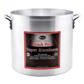 Winco - Stock Pot, 20 Quart Super Aluminum