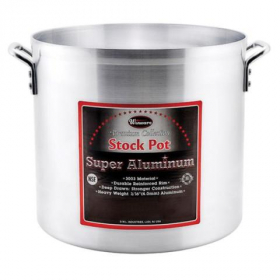 Winco - Stock Pot, 40 Quart Super Aluminum