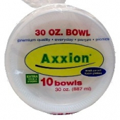 Axxion - Foam Bowl, 30 oz White