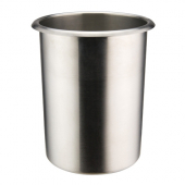 Winco - Prime Bain Marie Pot, 2 Quart Stainless Steel, 5.75x7