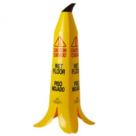 Banana Caution Sign, 36&quot; tall