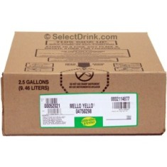 Mello Yello, 2.5 gal Bag in a Box